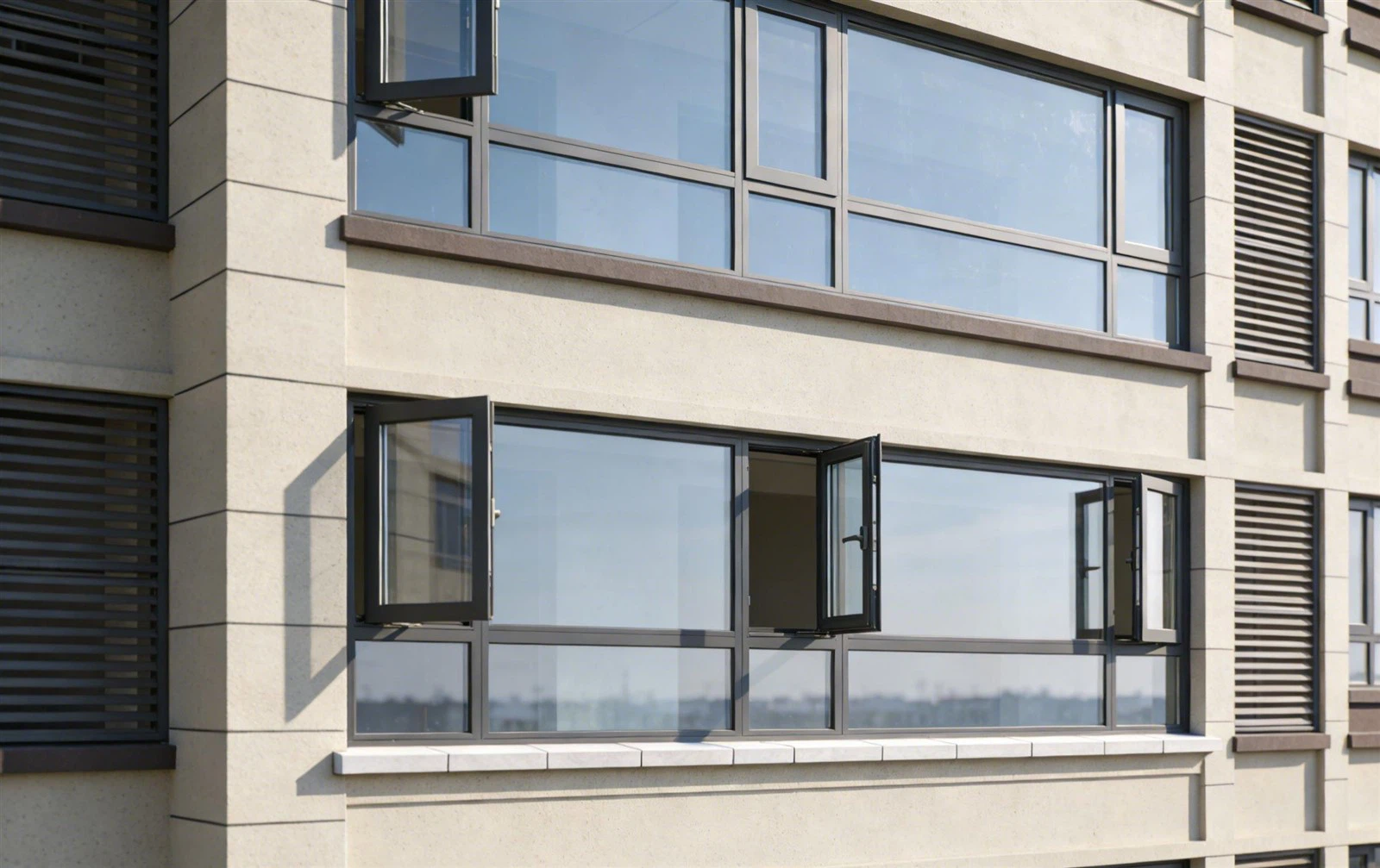 Inward-opening and tilt-and-turn window operation in residential spaces Inward-opening and tilt-and-turn window operation in residential spaces