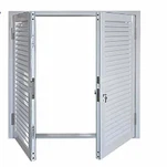 থার্মাল ব্রেক আউটডোর অ্যালুমিনিয়াম Louvers